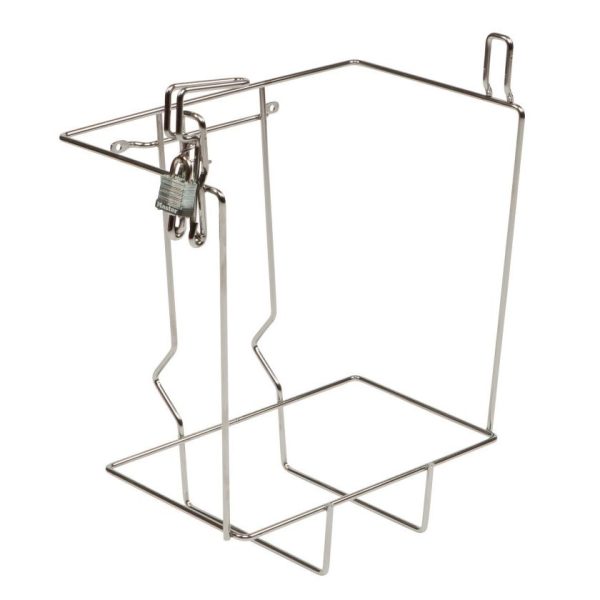Wire Rack Sharp Container Monoject™ Locking Wire Bracket for Large Volume Sharps Containers ...
