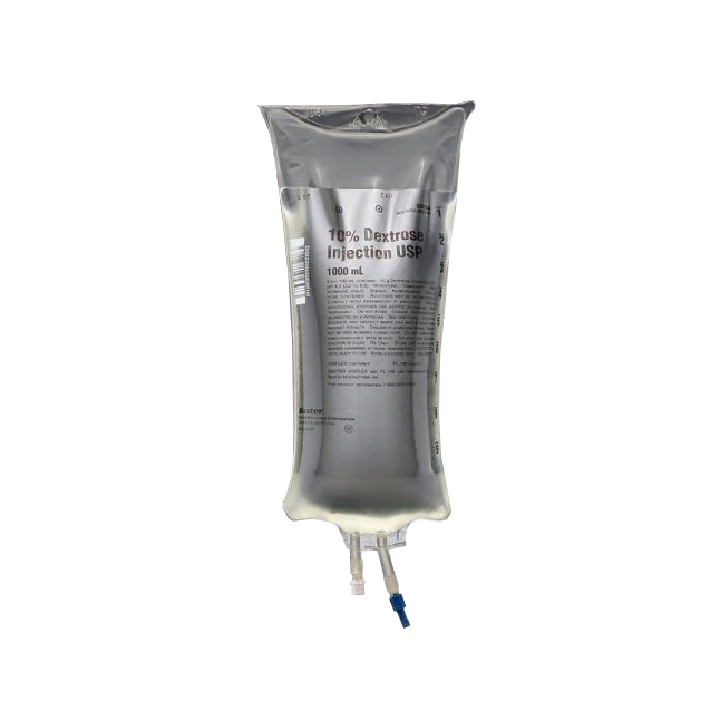 24 10% Dextrose Injection Solution, 1000mL - Image 1