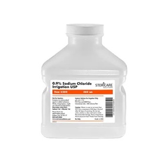 3 0.9% Sodium Chloride Irrigation USP in Plastic Pour Bottle - Image 1