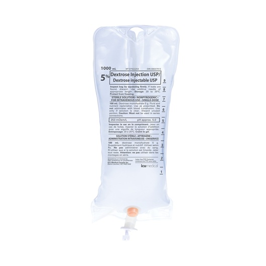 38 5% Dextrose Injection, USP, Bag - Image 1