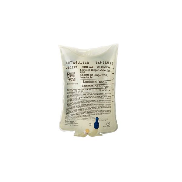 Lactated Ringer’s Injection Solution, Viaflex® plastic container ...