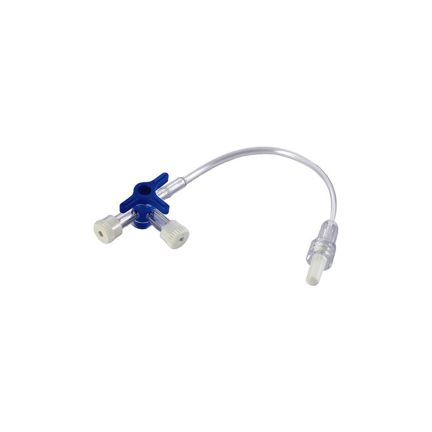 76 Drainage Tube, One-Way Stopcock, Universal Connector - Image 1