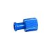 Luer Cap, IV, Dual Function, Blue