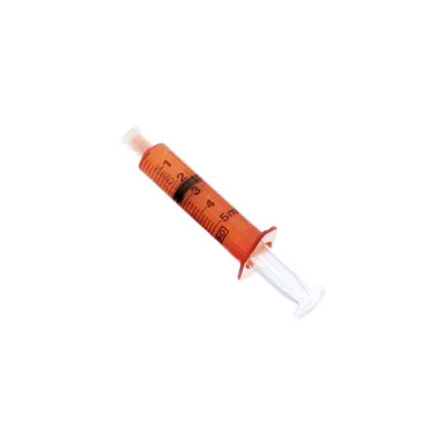 8a Oral Syringe, Tip Cap, Amber - Image 1