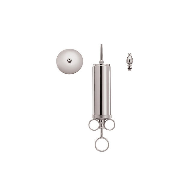 8a Metal Ear Syringe, Chrome Plated, Floor Quality - Image 1