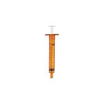 Oral Syringe, Tip Cap, Amber - Image 2
