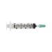 Needle-Free Syringe, with Bonded Texium Closed Male Luer, 60mL Priming Volume