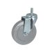 Pop-In Caster, OD 3" Gray