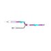 Y-Type 10 Drop Blood Set with 170 Micron Filter, Rotating Luer