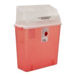 Monoject™ Safety In-Room Sharps Containers with Counter-Balanced Door Lid - Image 4