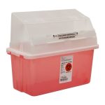 Monoject™ Safety In-Room Sharps Containers with Counter-Balanced Door Lid - Image 2