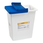 Monoject™ Non-Hazardous Pharmaceutical Waste Containers with Hinged Gasket Lid - Image 4