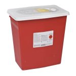 Monoject™ PGII Rated Large Volume Sharps Container with Sliding and Sealing Gasket Lid - Image 2