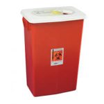 Monoject™ Large Volume Sharps Container with Sliding Lid and Sealing Gasket Lid