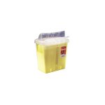 Monoject™ Multi-Purpose Sharps Container with Horizontal Drop Opening Lid - Image 2
