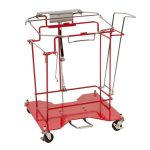 Monoject™ Foot Pedal Cart for Large Volume and Chemotherapy Sharps Containers - Image 3