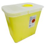 Monoject™ Multi-Purpose Sharps Container with Hinged Lid - Image 2