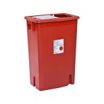 Monoject™ Large Volume Sharps Container with Sliding Lid and Sealing Gasket Lid - Image 2